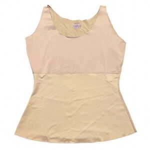 Spanx Sz XL Tan Hide & Sleek Layering Shapewear Tank Top